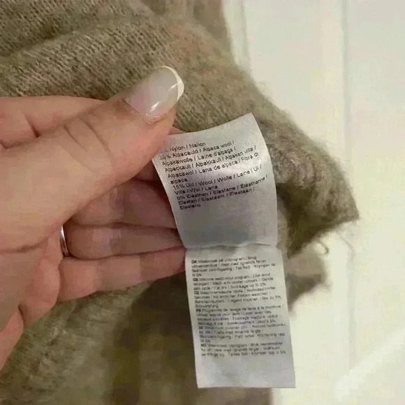 MSCH Alpaca wool sweater  small - Picture 4 of 4